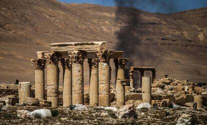 La ciudad de Palmira, patrimonio mundial de la UNESCO.