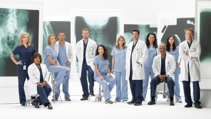 The cast of the series 'Grey's Anatomy'.