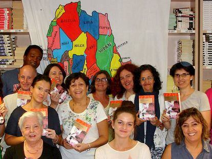 Participantes del club de lectura de Albacete, Baobab. 