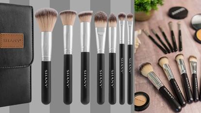 Este set de 10 brochas de maquillaje tiene un 18% de descuento en   México, Escaparate