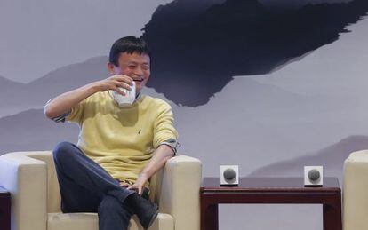 Jack Ma, fundador y presidente de Alibaba Group, en un acto en Shanghai (China)