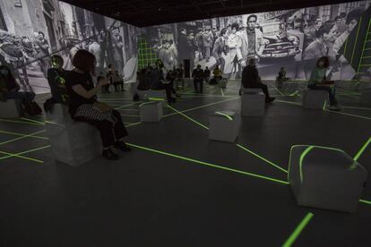 Exposició immersiva de Barcelona a Ideal.