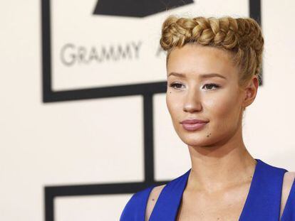 La rapera Iggy Azalea, en los premios Grammy.