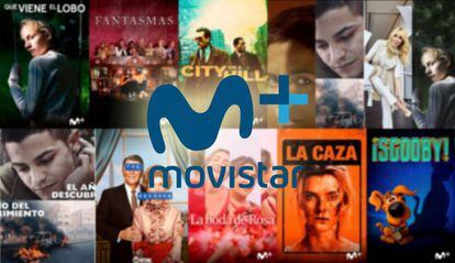 Cartel de estrenos de Movistar +.