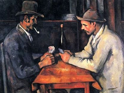 'Los jugadores de cartas', de Paul Cézanne