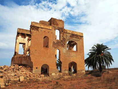 Ruinas de la casa cuartel espa&ntilde;ola cerca de la localidad marroqu&iacute; de Annual.