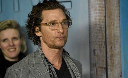 El actor Matthew McConaughey en Los Ángeles, el pasado enero.