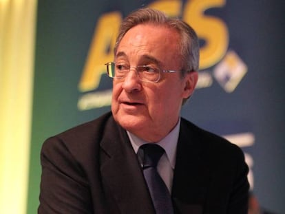 El presidente de ACS, Florentino Pérez.