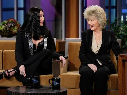 Cher y s madre en el programa de Jay Leno