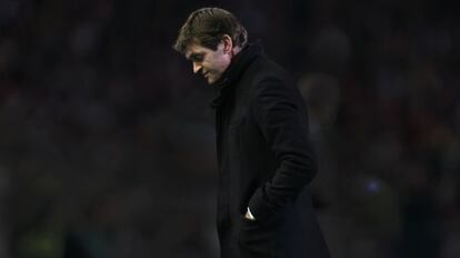 Tito Vilanova en el partido contra el Betis