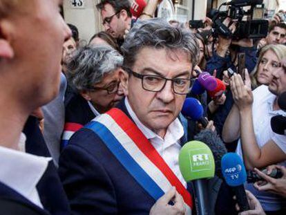 Jean-Luc Mélenchon denuncia una “operación política” tras la investigación financiera