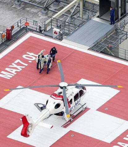 Former Japanese Prime Minister Shinzo Abe arrived at Kashihara hospital after being evacuated by helicopter.  Despite having formally retired, Abe, heir to a family of stale political ancestry, still held immense influence in Japanese politics, dominated by his Liberal Democrat Party (LDP), which led the country during most of the era of the postwar period.