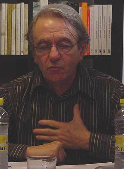 Jacques Rancière, profesor de estética y filosofía política en la Universidad de Saint-Denis.