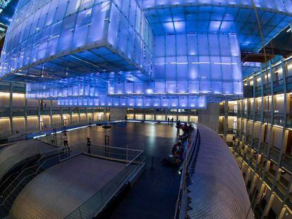 Vista del Centro Cultural Kirchner, en Buenos Aires.
