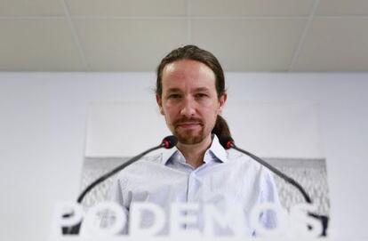 Pablo Iglesias, líder de Podem.