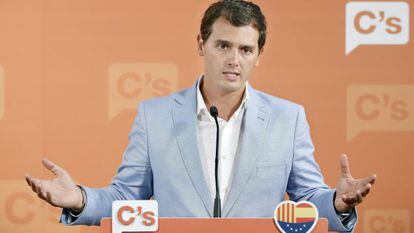 Albert Rivera, en una imagen de archivo.