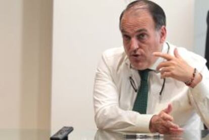Javier Tebas, presidente de la Liga de Fútbol Profesional
