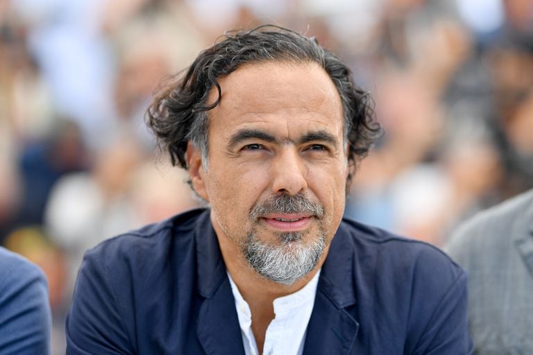 Alejandro Gonzalez in the dark, during the 72nd edition of the Cannes Film Festival in May 2019.