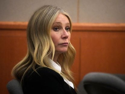 Gwyneth Paltrow durante el juicio por el accidente de ski celebrado en Utah.