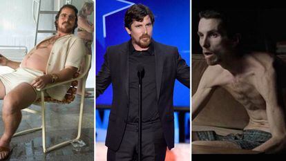 Christian Bale es uno de los actores que ha pasado por más cambios radicales, especialmente en lo que se refiere a su peso. Si para meterse en la piel de Trevor Reznik en 'El maquinista' tuvo que quedarse en unos escasísimos 55 kilos, para luego volver a ganar más de 30 de músculo para hacer de 'Batman', tuvo que coger peso de más para 'La gran estafa americana': hasta 31 kilos. Además, la barba y el pelo de aspecto sucio y la ropa descuidada le dieron su segunda nominación al Oscar.