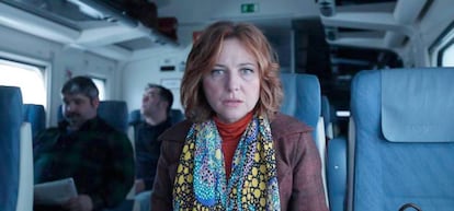 Pilar Castro, en 'Ventajas de viajar en tren'.