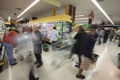 Supermercado de Mercadona. EFE/Archivo