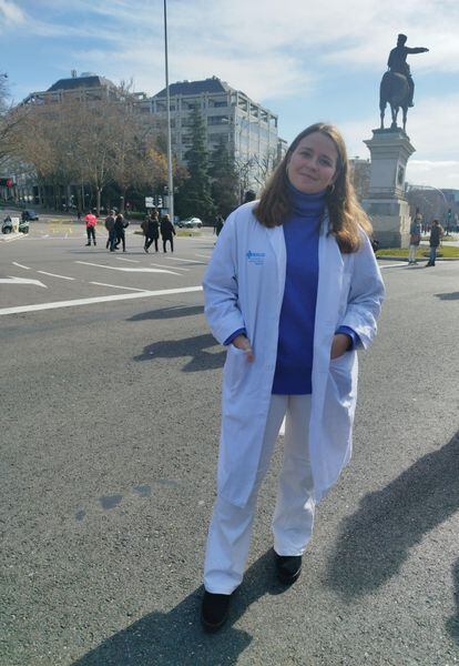 Laura Lledó, 22 años, estudiante de cuarto de Medicina.