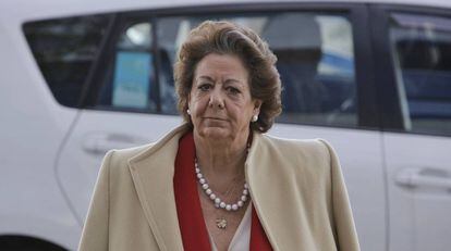 La exalcaldesa de Valencia Rita Barberá.