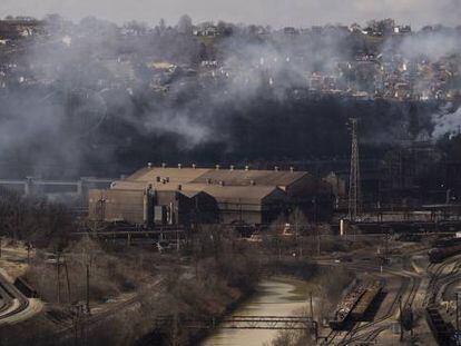 Acería de US Steel en Braddock (Pensilvania).