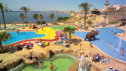 Complejo hotelero en Benalmádena.