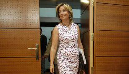 Esperanza Aguirre, en septiembre de 2012.