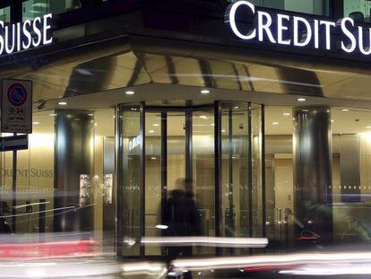 Una oficina de Credit Suisse.
