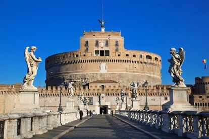 El castillo de Sant’Angelo, en el barrio romano de Prati.