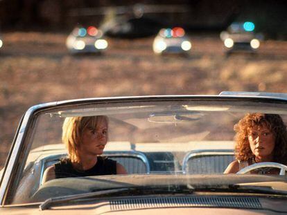 Geena Davis y Susan Sarandon, en 'Thelma y Louise'.