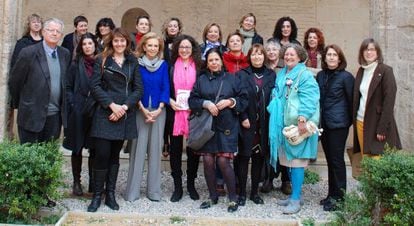 Participantes y organizadores del festival Miradas de mujer.