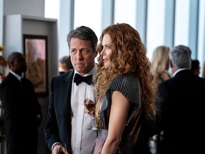 Hugh Grant y Nicole Kidman, en 'The Undoing'.