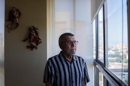 Martín Mestre en su casa de Barranquilla en diciembre pasado.