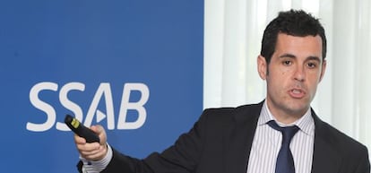 Pedro Rodríguez, director de Ventas de Ssab en España y Portugal.