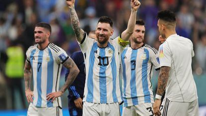 Vídeo con los goles y el resumen de la victoria de Argentina ante Croacia en semifinales 
