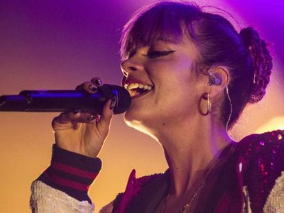 Lily Allen en un concierto en El Tabernacle en Atlanta (Estados Unidos) el 17 de septiembre de 2014.