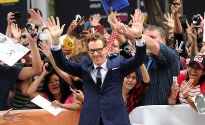 El actor británico Benedict Cumberbatch.