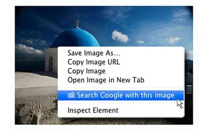 Gracias a esta extensión podemos añadir un nuevo botón para buscar a partir de imágenes en Google