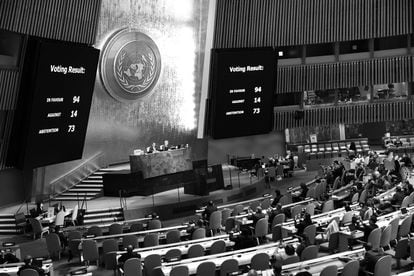 Asamblea General de la ONU, el 14 de noviembre de 2022. 