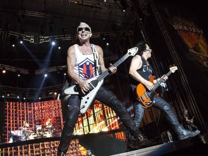 Scorpions en una pasada edici&oacute;n del Rock Festival. 