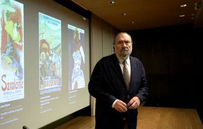 Javier Viar, director del Bellas Artes de Bilbao, en la presentación de la programación del museo.