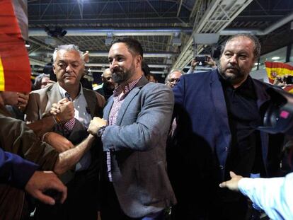 Abascal, este jueves en L'Hospitalet.