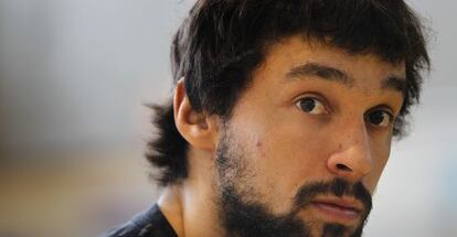 Sergio Llull durante la entrevista.