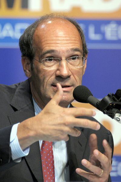 El ministro de trabajo francés, Eric Woerth.