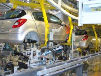 Imagen de la planta de Generasl Motors en Figueruelas.