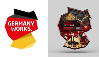 Imagen de Alemania paea la campaña "Germany works".